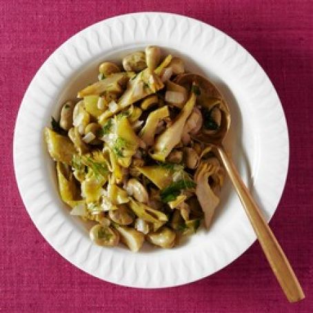Greek Lima Bean & Artichoke Stew