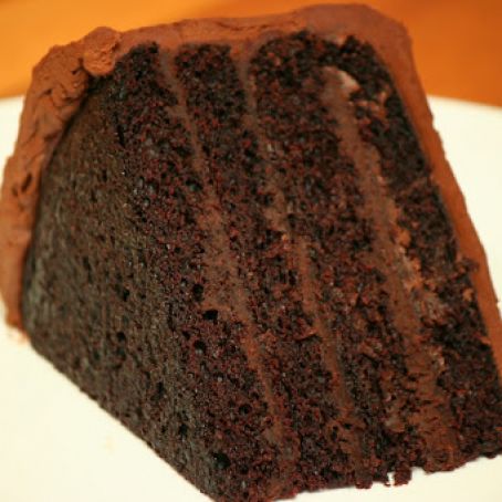 Chocolate Cake with Mocha Ganache