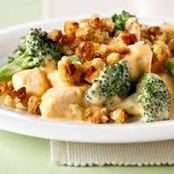 Cheesy Chicken & Broccoli Bake