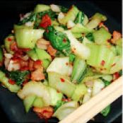 Bok Choy with Bacon