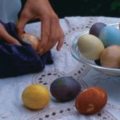Easter Eggs with Natural Dyes