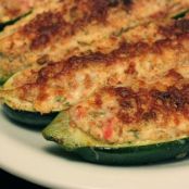 Cheese Stuffed Zucchini