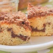 Peanut Butter Crunch Coffee Cake