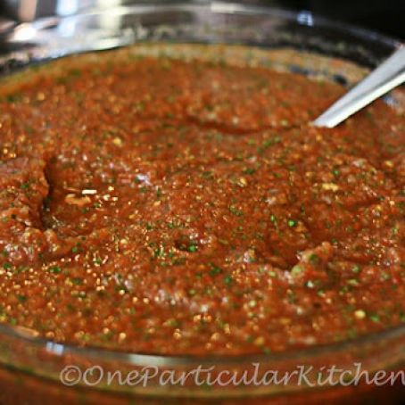 Salsa Roja (Roasted Red Salsa)
