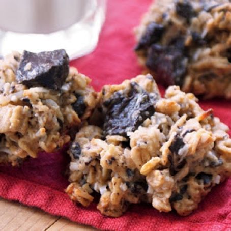 Peanut Butter & Banana Chocolate Chunk Cookies