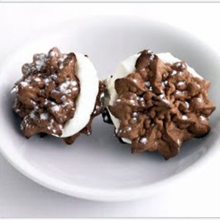 CHOCOLATE MERINGUE KISSES    {sb diet}