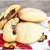 Nutella Filled Sugar Cookies