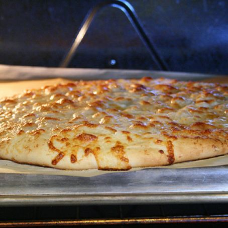 Pizza Dough and Cheesy Garlic Bread Sticks