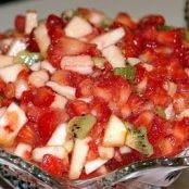 Fruit Salsa w/Cinnamon  and Sugar Chips/ Di's