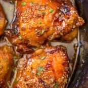 Slow Cooker Brown Sugar Garlic Chicken