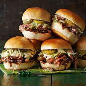 Balsamic Vinegar & Honey Pulled Pork Sliders