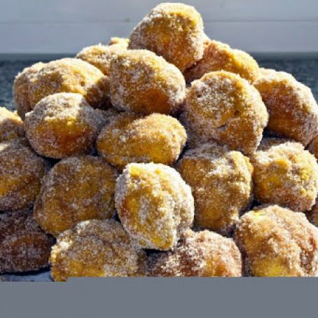 Pumpkin Donut Holes