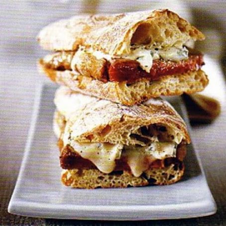 Steak and Blue Cheese Sandwiches