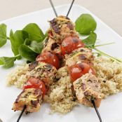 Grilled Rosemary-Salmon Spedini