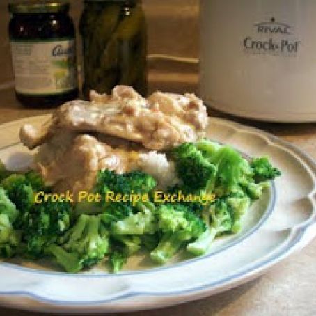 Creamy Italian Crock Pot Chicken