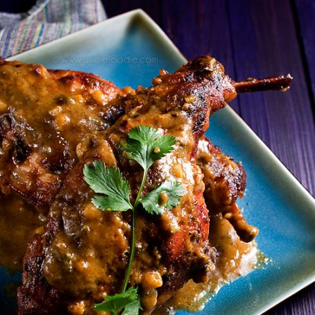 Braised Honey Mustard Rabbit