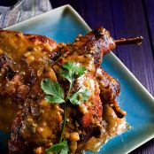 Braised Honey Mustard Rabbit