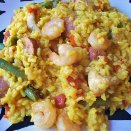 Chicken, Shrimp & Sausage Paella