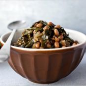 BLACK EYED PEAS w/COLLARD GREENS