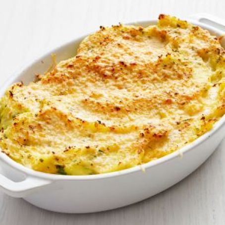 Potato Gratin w/Mashed Potatoes