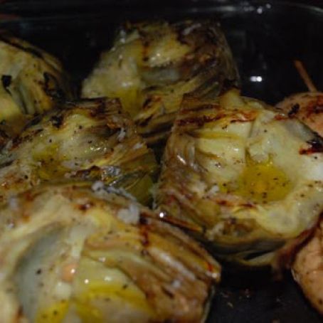 Artichokes - Houston's Grilled  With Remoulade