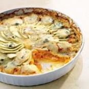 Butternut Squash, Apple & Gorgonzola Gratin
