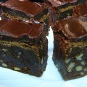 Scrumptious Frosted Fudgy Brownies