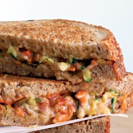Southwest Veggie and Cheese Panini