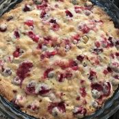 Crustless Cranberry Pie