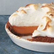 Sweet Potato Pie with Marshmallow Meringue