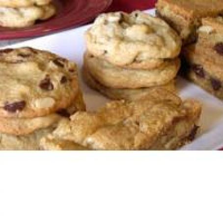 Three-in-One Chocolate Chip Cookies