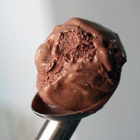 Agave Sweetened Chocolate Ice Cream (David Lebovitz)