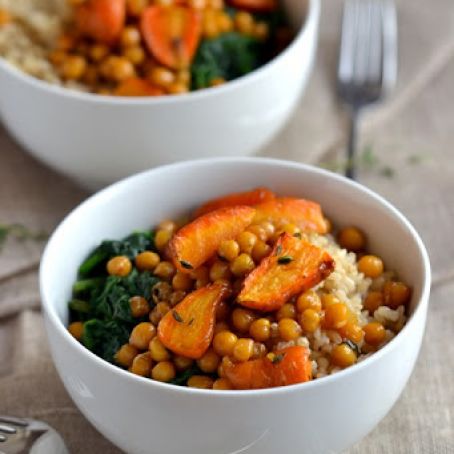 Maple Orange Chickpeas