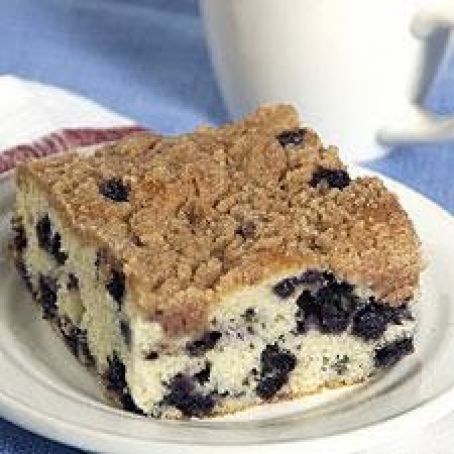 Blueberry Buckle Coffee Cake