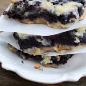 Blueberrie Crumb Bars