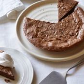 Hazelnut and Chocolate Pie with Vanilla Whipped Cream (Giada)