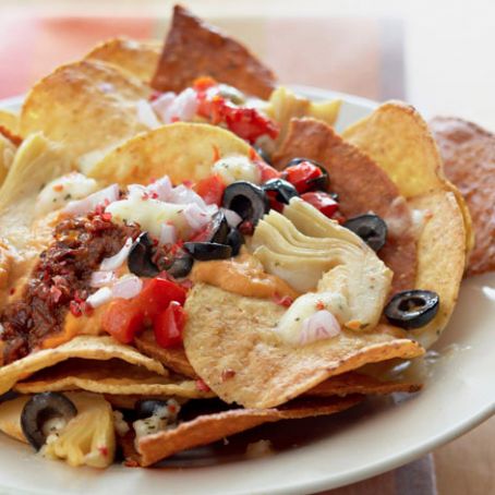Mediterranean Nachos