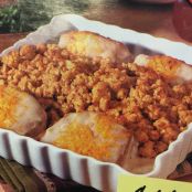 Pork Chops and Stuffing Bake