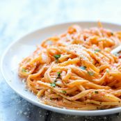 Roasted Red Pepper Alfredo