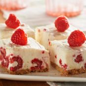 No-Bake Raspberry-Lemon Bars