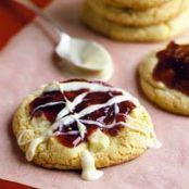 White Chocolate Raspberry Cookies