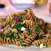 Whole-Wheat Pasta Salad with Walnuts and Feta Cheese