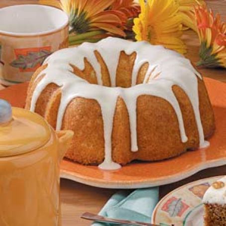 Orange Soaked Bundt Cake