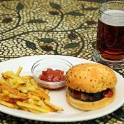 Cilantro Turkey Burgers with Chipotle Ketchup