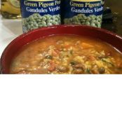 Pigeon Pea Soup #1 (Sopa de Gandule)