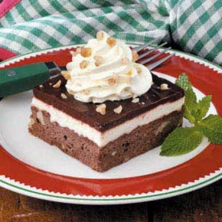 Layered Brownie Dessert