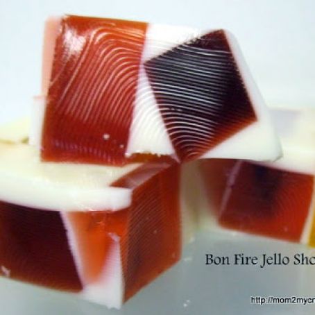 Bon Fire Jello Shots