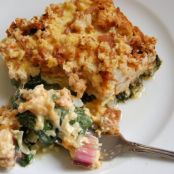 Swiss Chard Breakfast Strata