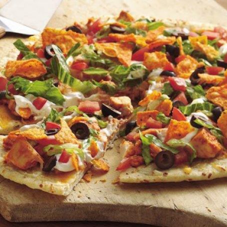 Chicken Taco Pizza