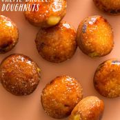 Pumpkin Crème Brûlée Doughnuts